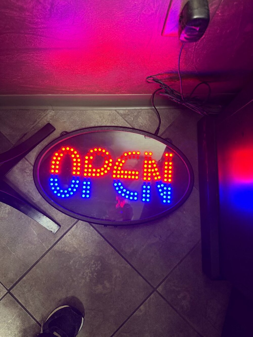 Green Light Innovations LED OPEN Sign - Picture 2 of 2